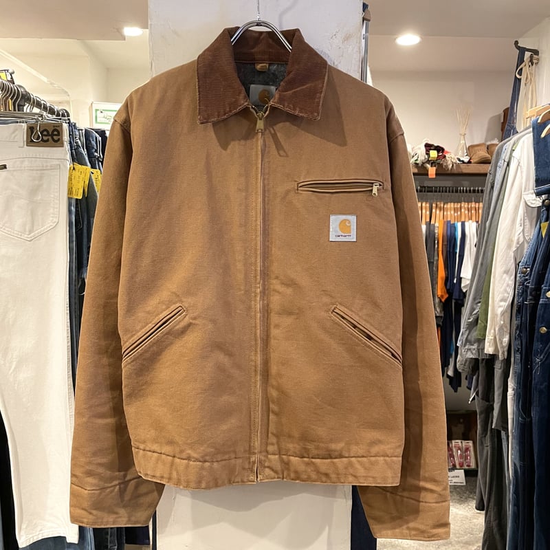 Carhartt デトロイトジャケット バック刺繍 ダック地 カーハート Carhartt デトロイトジャケット バック刺繍 ダック地 カーハート