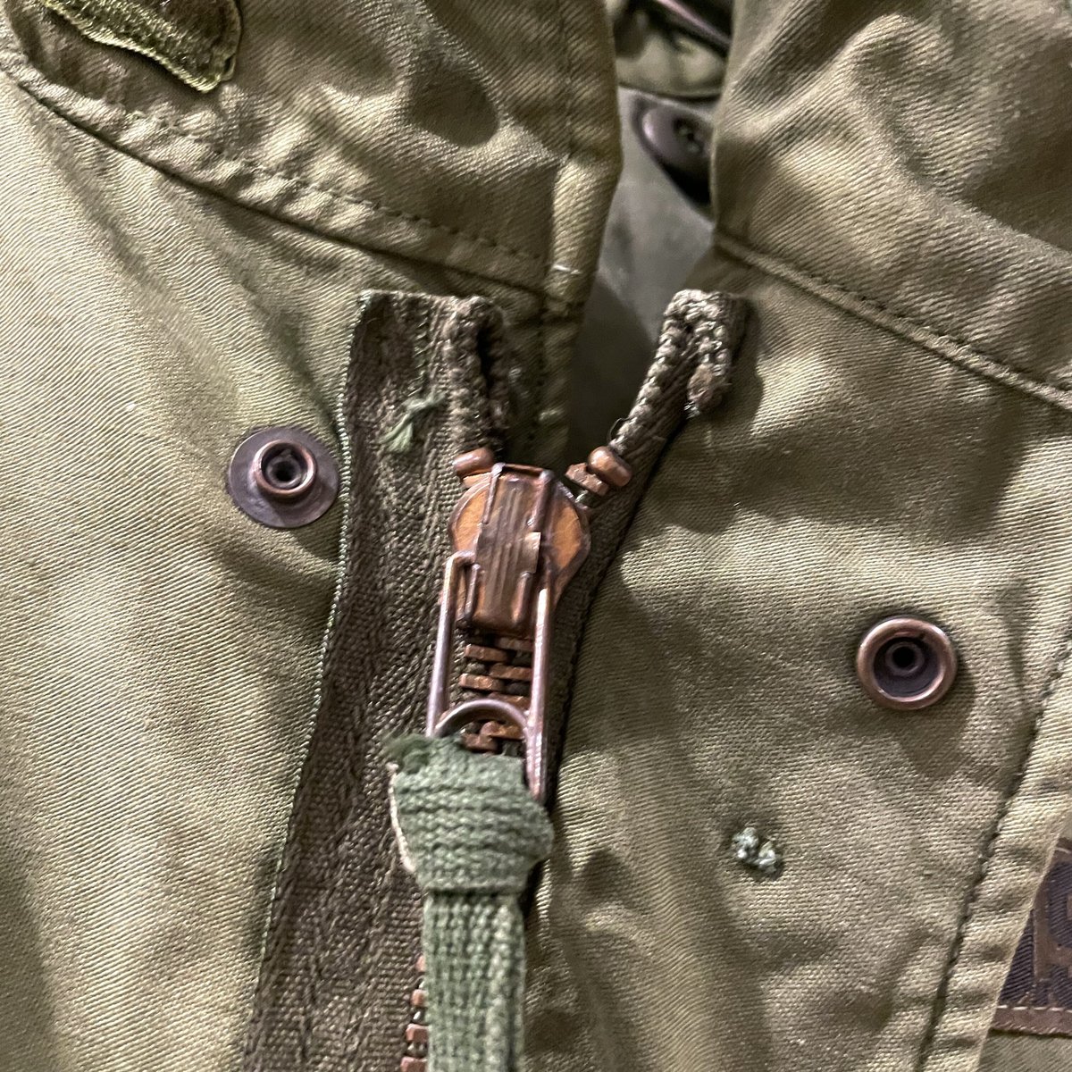 70s US ARMY M-65 Field Jacket 3rdタイプ ブラスジップ M65
