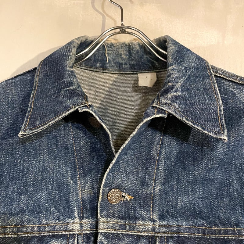 60s Vintage Denim Jacket 4th Type インディゴ染 ストア系 ヴ