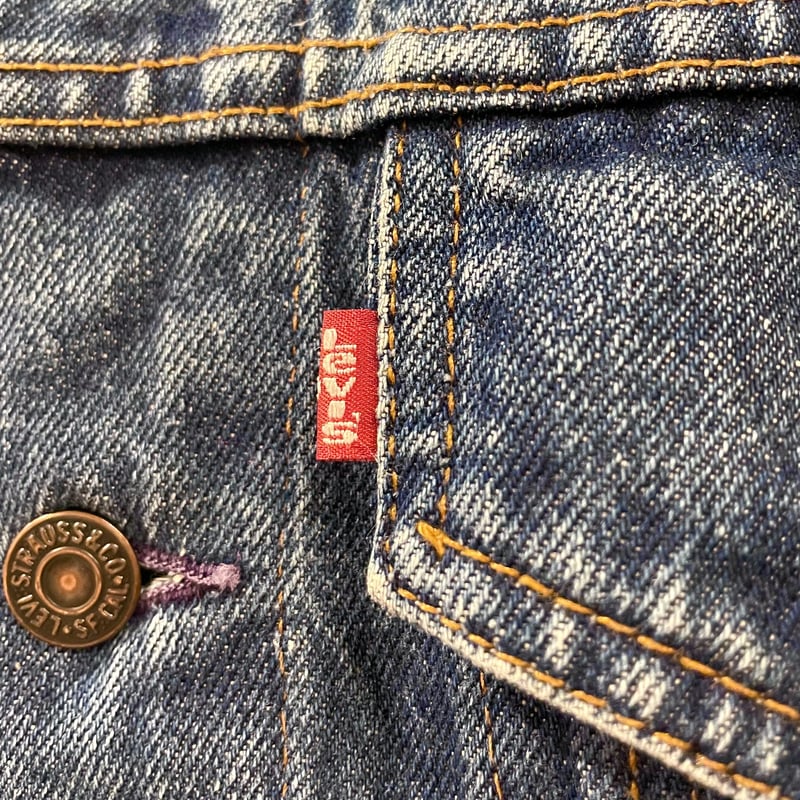 リーバイス 70506 0216 42 デニムジャケット　ボタン裏894 USA LEVI'S(リーバイス) デニムジャケット 米国製 ボタン裏527 70506