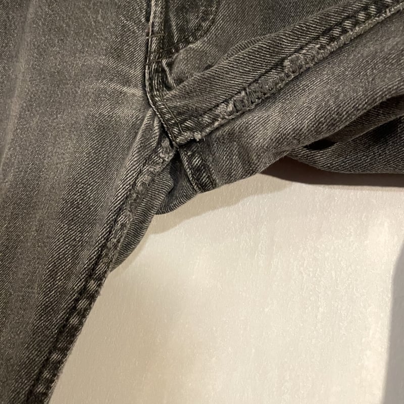 90s Levi's 501 後染め ブラックデニム パンツ 33×34 Australia製