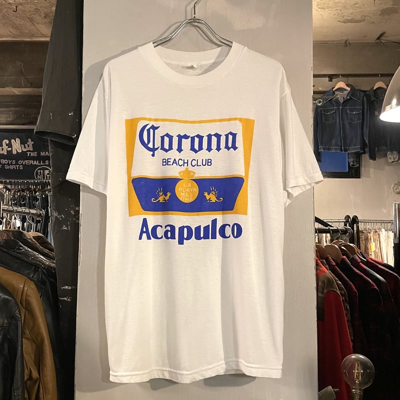 90s S/S Tシャツ Corona ビールT コロナ ショートスリーブ