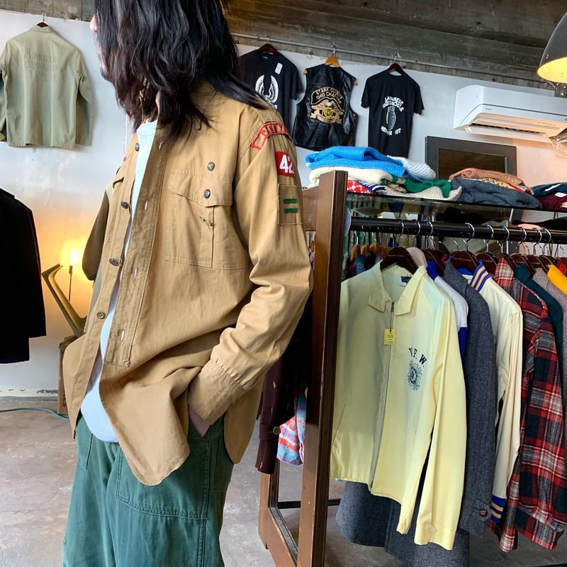 40s Vintage Boy Scouts Shirt ボーイスカウトシャツ チェンジ 40s Vintage Boy Scouts Shirt ボーイスカウトシャツ チェンジ