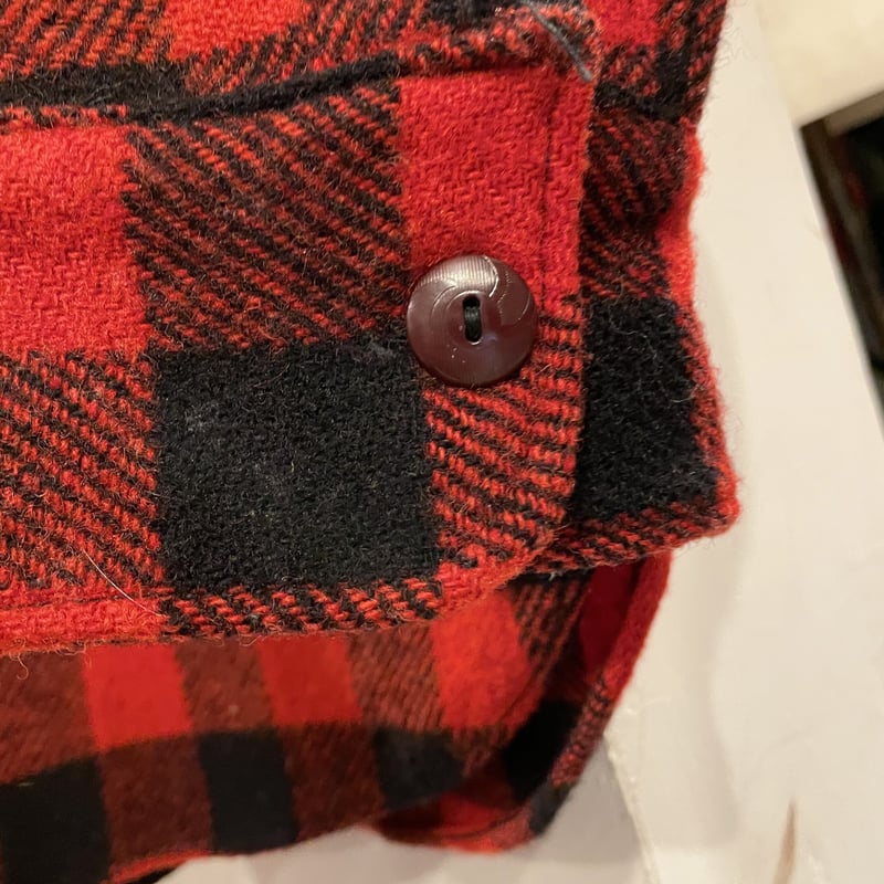 Woolrich 40s ハーフジップ ウール プルオーバーシャツ Woolrich 40s ハーフジップ ウール プルオーバーシャツ
