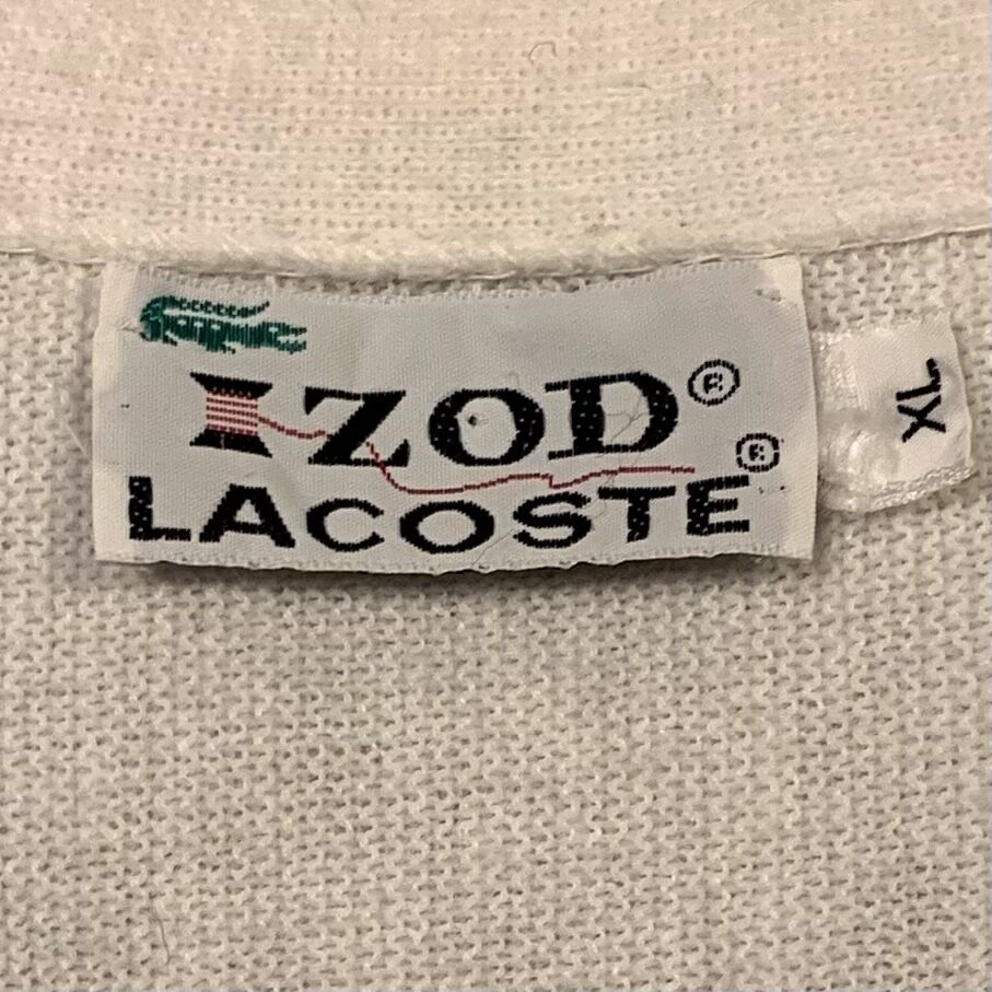 70s IZOD LACOSTE ラコステ アクリル カーディガン アイゾッド 70s IZOD LACOSTE ラコステ アクリル カーディガン アイゾッド