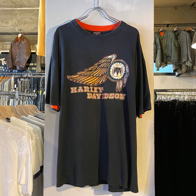 トップス 90's Harley-Davidson S/S Tee 90s HARLEY-DAVIDSON S/S Tシャツ ハーレーT USA製 Size XX