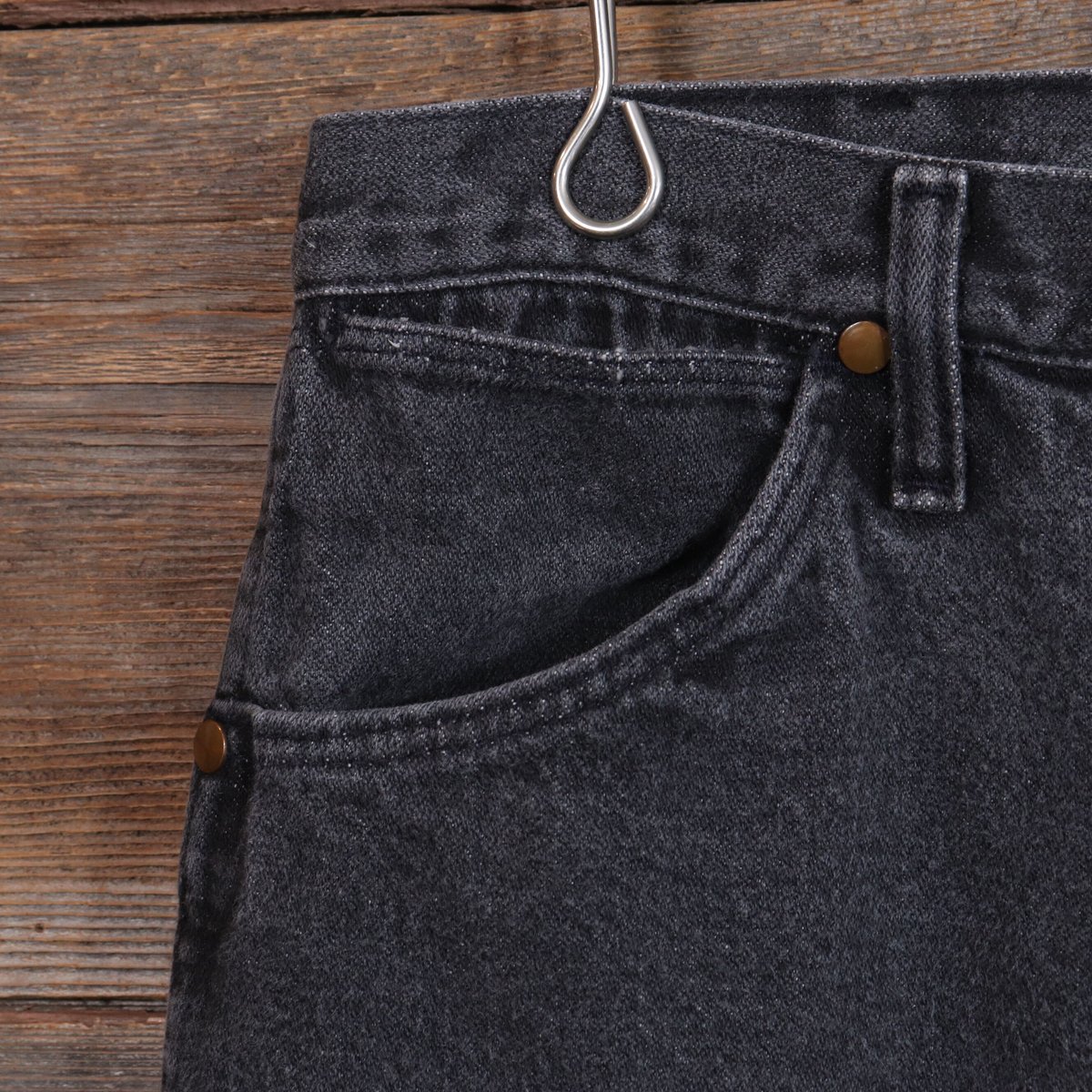 Wrangler 13MWZPB 90s USA製 ブラック デニムパンツ ラングラー (Y0