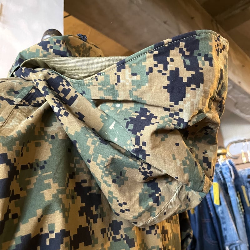 USMC GORE-TEX パーカー MARPAT デジカモ デジタル ウッドランドカモ ...