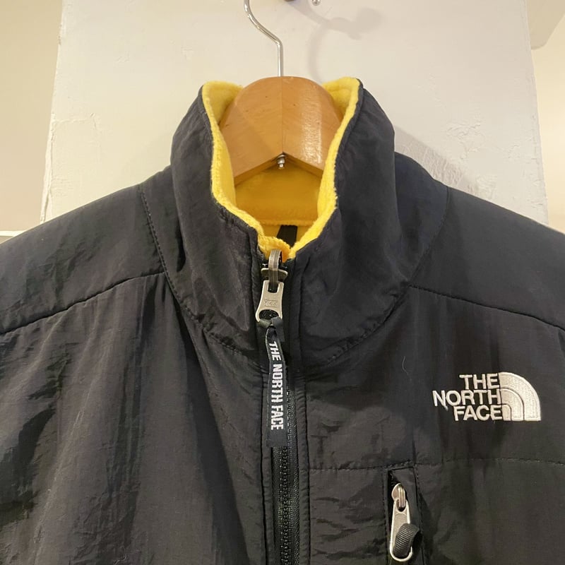 THE NORTH FACE 90s デナリベスト ブラックｘイエロー ノースフェイス