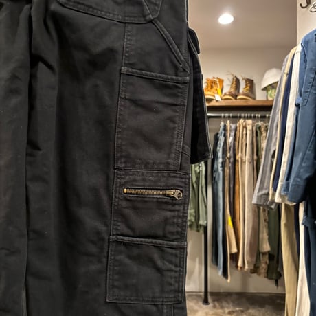 Carhartt　Duck Pants　Double Knee　31×32　ダック地　ブラック　ペインターパンツ　ダブルニー　マルチポケット　カーハート　(S5254)