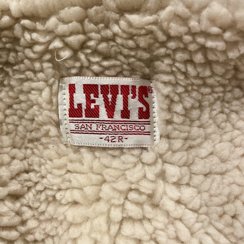 Levis 70412 1529 コーズボアジャケット 80s USA製 リーバイス (S03