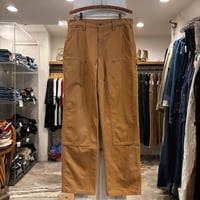 Carhartt　Double Knee Pants　32×31　ダック地　ペインターパンツ　ダブルニー　ワークパンツ　カーハート　ブラウン　(S5650)