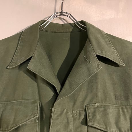 50s　USMC　P-56/58 HBT JACKET　マリンコープ　ミリタリージャケット　比翼　(S4467)