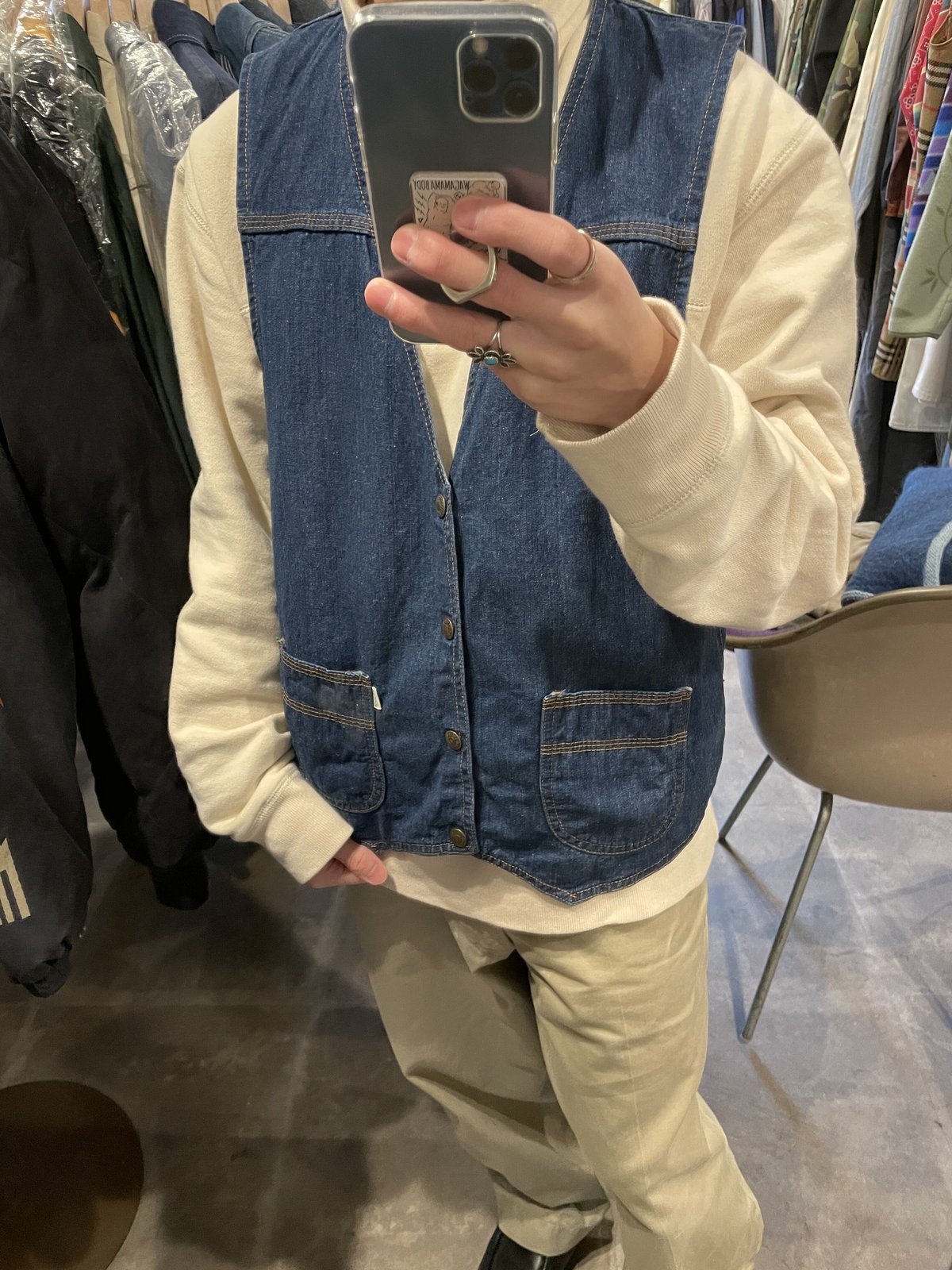70s LEVI'S PANATELA デニムベスト Mリーバイスパナテラ 70's Levi's 