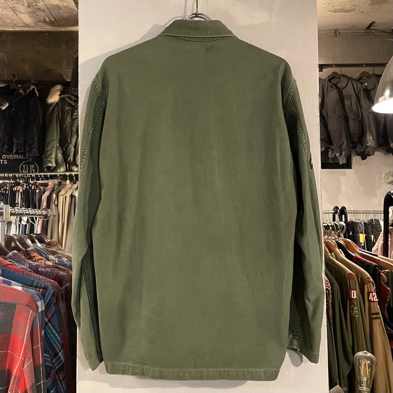 50s US ARMY ユーティリティシャツ 筒袖タイプ 初期型 シャツ