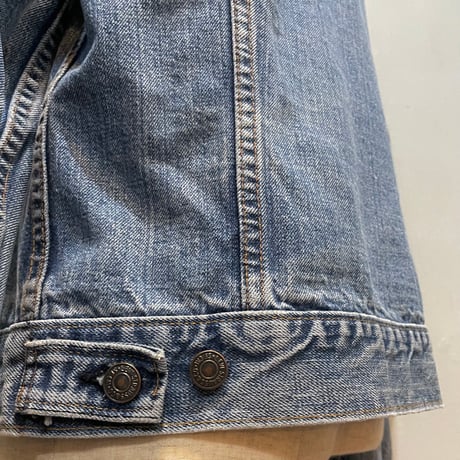 70s　Levi’s 70505　デニムジャケット　USA製　Size 40相当　2ポケ　インディゴ　リーバイス　雰囲気系　(S5755)