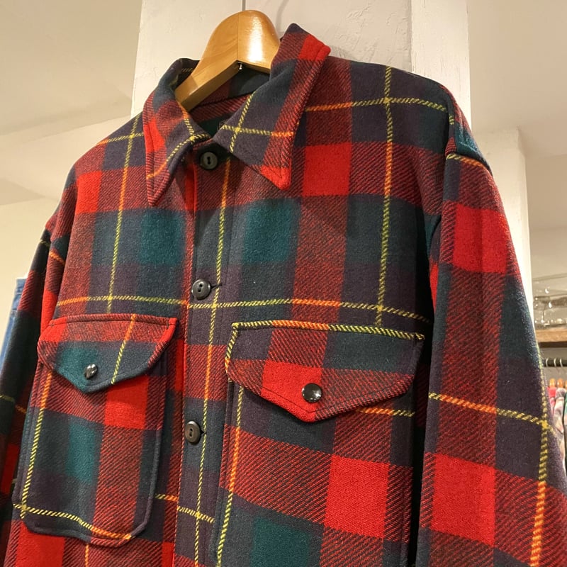 PENDLETON 70s USA製 ウールジャケット チェック柄 ペンドルトン (S0566