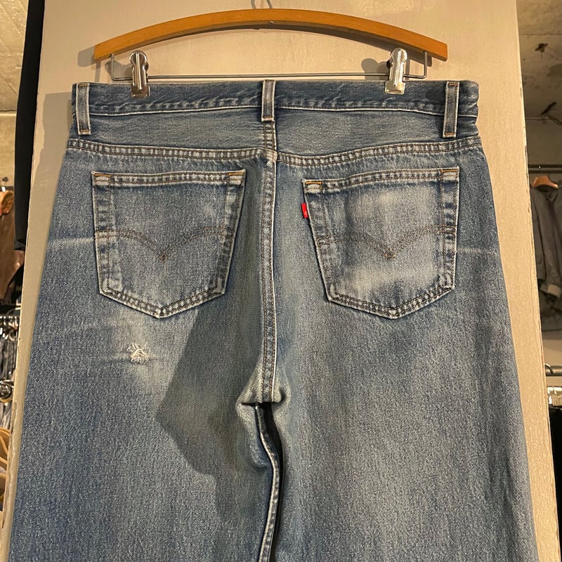 94年製USA LEVI'S 501 34×32 鬼ヒゲデニムジーンズ