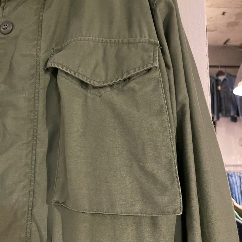 70s US ARMY M-65 Field Jacket 2ndタイプ アルミジップ フィー