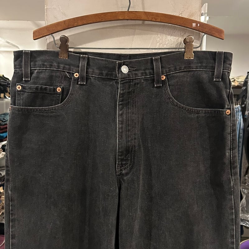 Levi's 550 0260 リーバイス ブラックデニムパンツ 36×29 USA製 Levi's 550 0260 リーバイス ブラックデニムパンツ 36×29 USA製