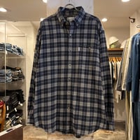 carhartt　L/S フランネルシャツシャツ　Size XL　カーハート　ボタンダウンシャツ　(S5447)