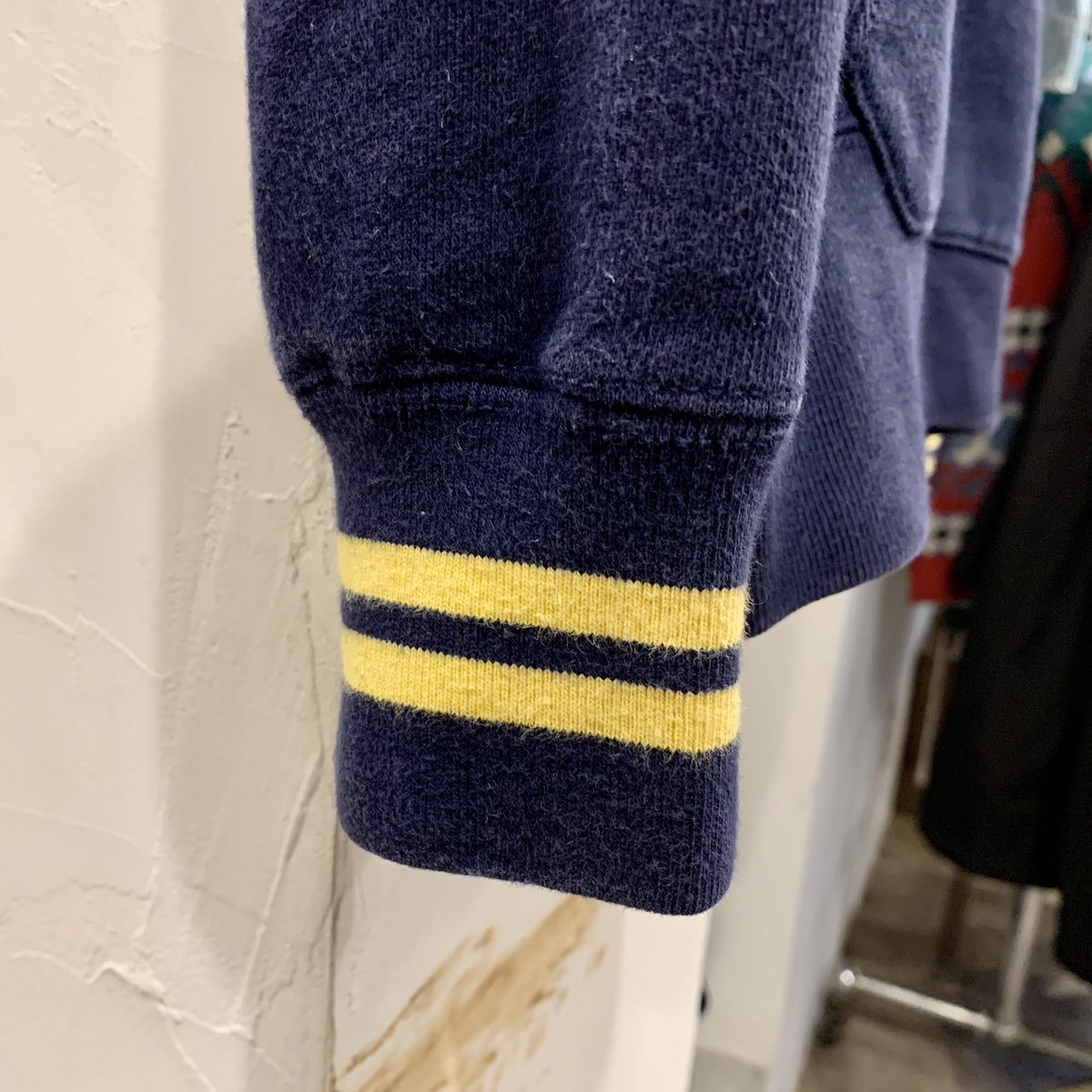 90s～ POLO by Ralph Lauren L/S ラガーシャツ スウェットパーカー