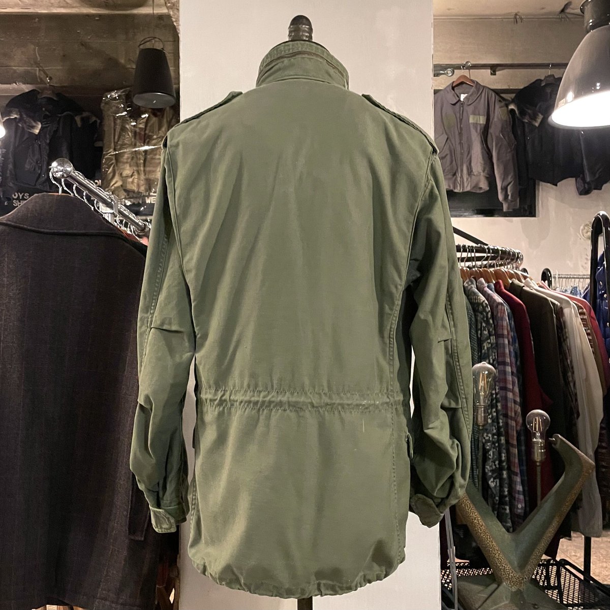 70s US ARMY M-65 Field Jacket 3rdタイプ ブラスジップ フィー