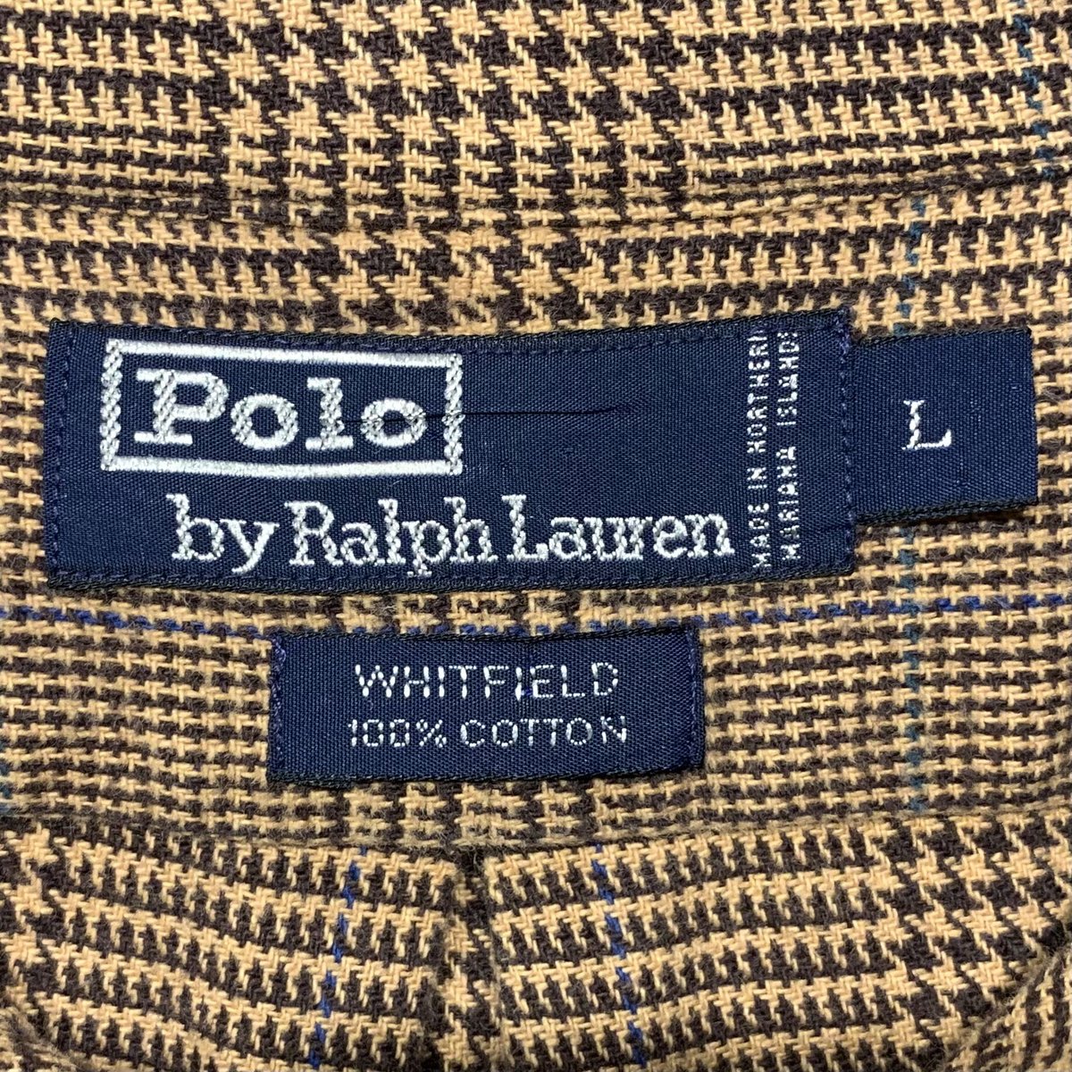 POLO by Ralph Lauren L/Sチェックシャツ ラルフローレン 千鳥格 POLO by Ralph Lauren L/Sチェックシャツ ラルフローレン 千鳥格