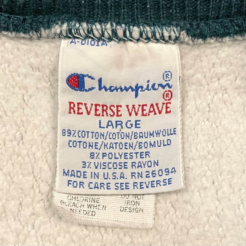 90s Champion リバースウィーブ reverse weave USA製