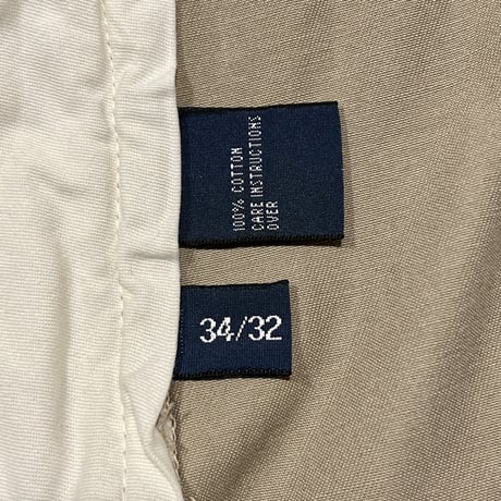 POLO by Ralph Lauren　チノパン　ポロチノ　ラルフローレン　タック入り　ベージュ　ANDREWPANT　(S3550)