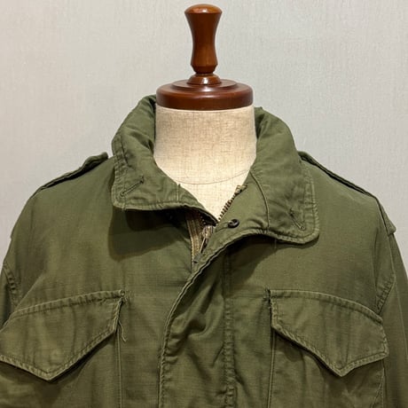 70s　US MILITARY　M-65 Field Jacket　3rd Type　フィールドジャケット　M-L　1977年　ミリタリージャケット　(S5160)