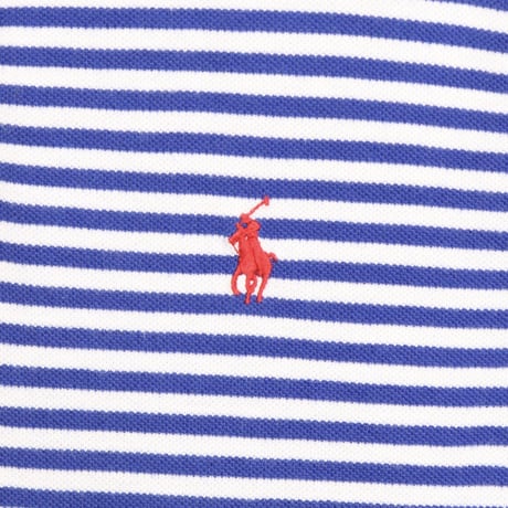 Polo Ralph Lauren　ショートスリーブポロシャツ　ポロラルフローレン　ワンポイント　ボーダー柄　(Y0380)