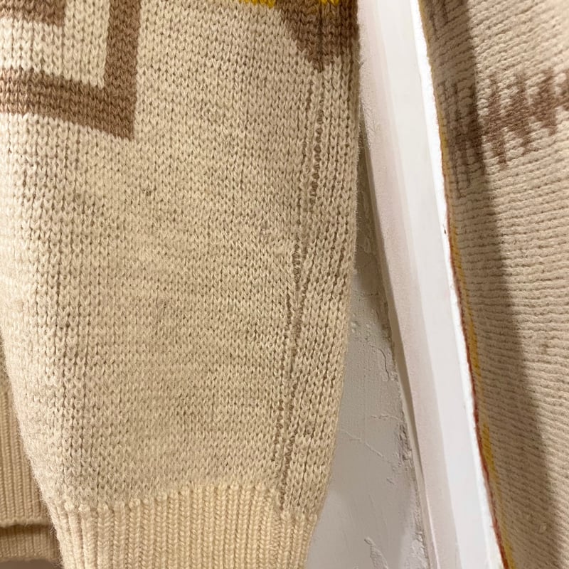 PENDLETON 70s チーフジョセフ柄 ウールニット ペンドルトン (S0497) |