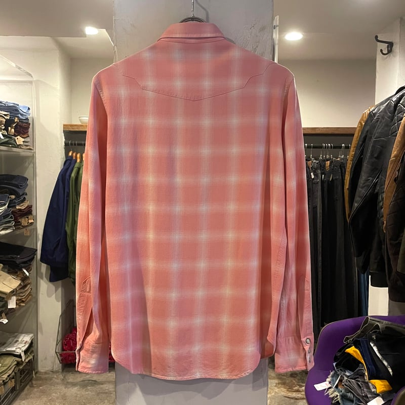 Polo by Ralph Lauren オンブレ チェック ウエスタンシャツ Polo by Ralph Lauren L/S ウエスタンシャツ オンブレチェック