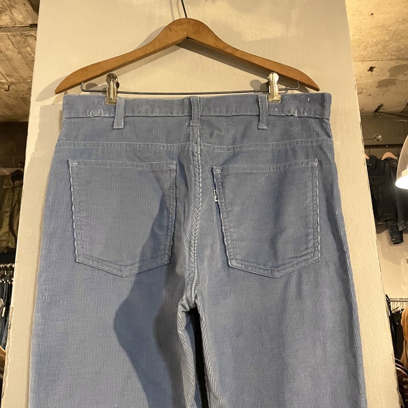 70s Levi’s 646 コーデュロイパンツ オフホワイト 実寸W30.5