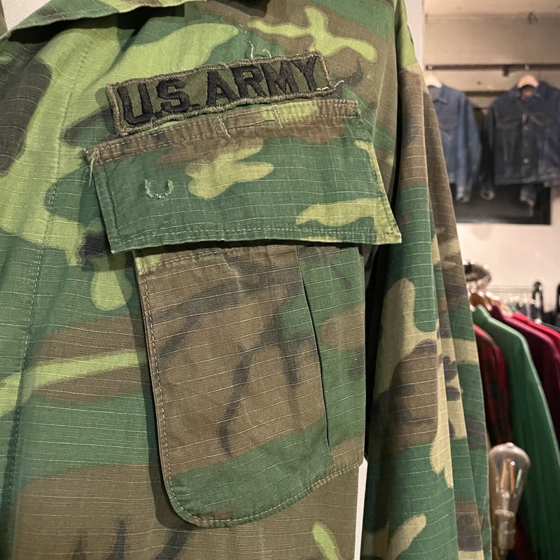 60s US ARMY Jungle Fatigue Jacket ミックスリーフ ファティー 60s US ARMY Jungle Fatigue Jacket ミックスリーフ ファティー