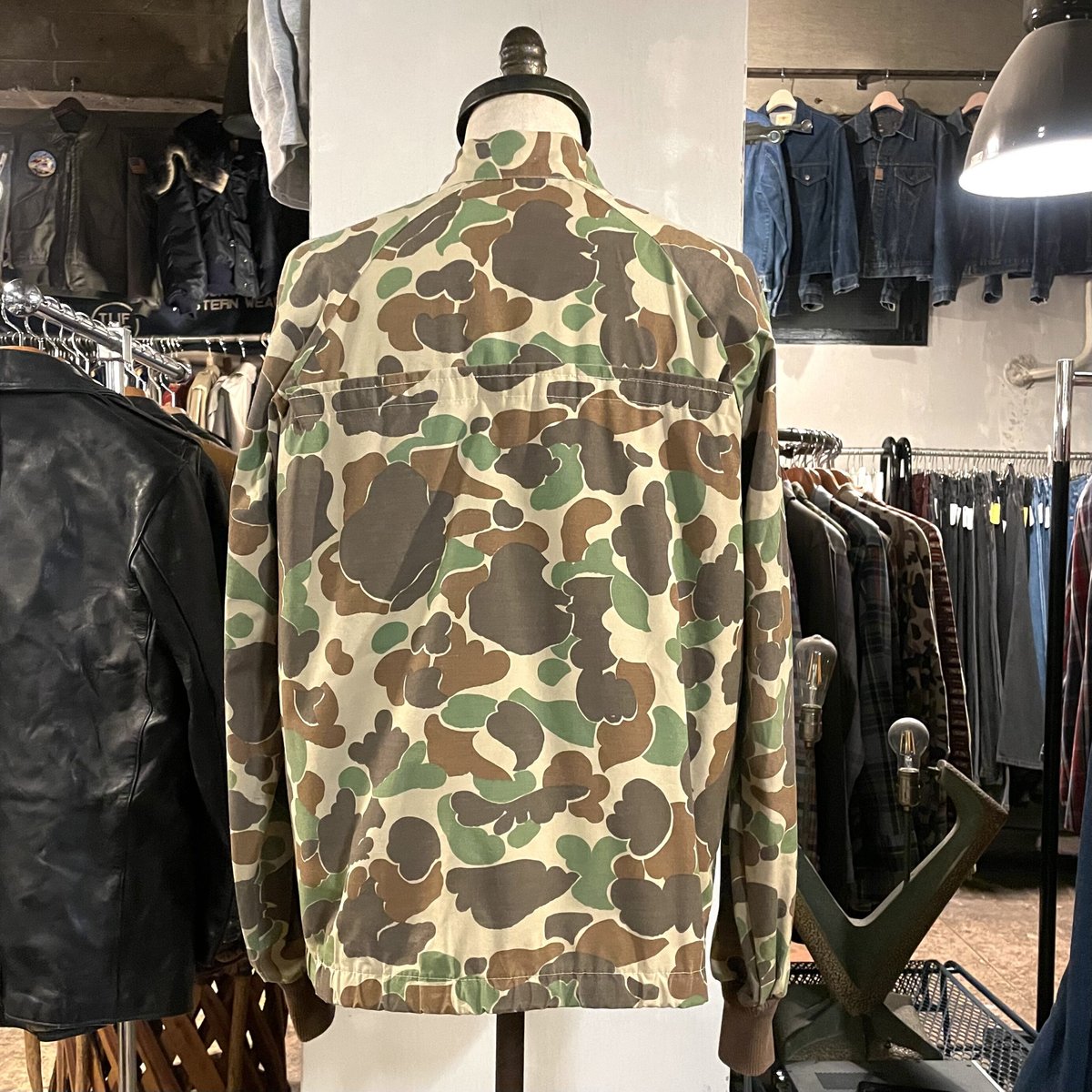 60s Vintage Jacket ダックハンター カモ柄 スウィングトップ 60s Vintage Jacket ダックハンター カモ柄 スウィングトップ
