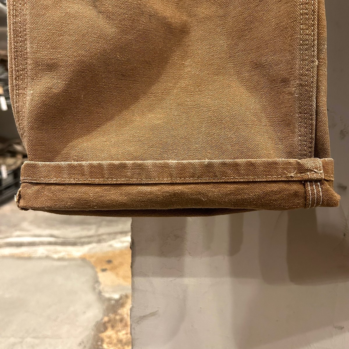 carhartt ダック地 ペインターパンツ ダブルニー カーハート ブラウン