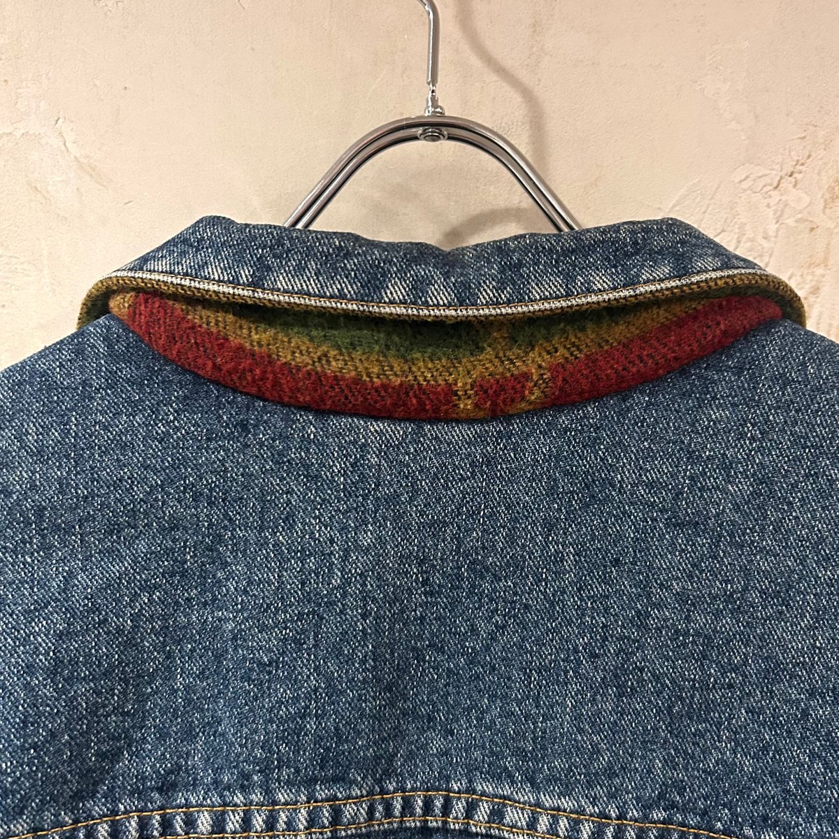 90s Levi's 70617 4891 デニムジャケット ネイティブ柄 90s Levi's 70617 4891 デニムジャケット ネイティブ柄