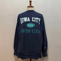 90s　Champion　リバースウィーブ　Reverse Weave　Size XL　IOWA CITY EELS SWIM CLUB　刺繡タグ　チャンピオン　(S4959)