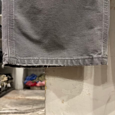 Carhartt　Double Knee Pants　36×29　ダック地　ペインターパンツ　ダブルニー　ワークパンツ　カーハート　グレー系　(S5648)