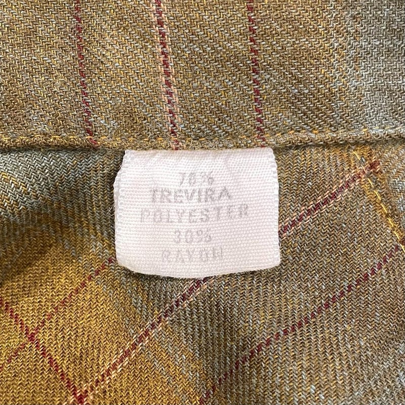 VAN HEUSEN レーヨンシャツ オープンカラー ボックスシルエット VAN HEUSEN レーヨンシャツ オープンカラー ボックスシルエット