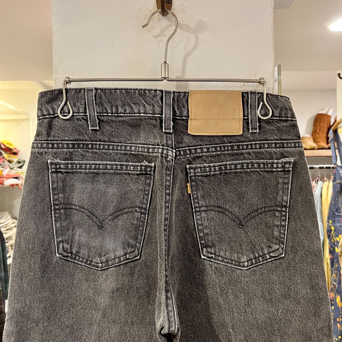 ほぼデッド 90s Levi's 505 後染め ブラック usa製 501sherbetlevis