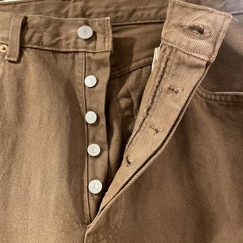 Levi's 501 90年代 リーバイス501 後染めカラーデニム ブラウン