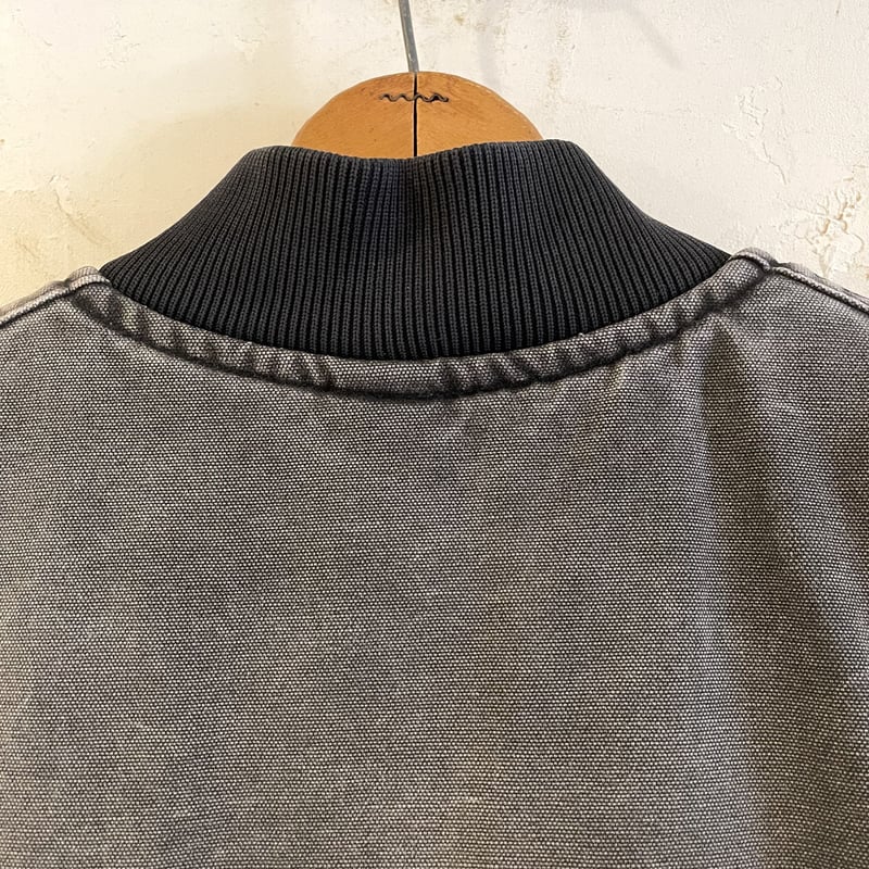 90s Carhartt ダック地ベスト USA製 カーハート ブラック (S1428 90s Carhartt ダック地ベスト USA製 カーハート ブラック (S1428