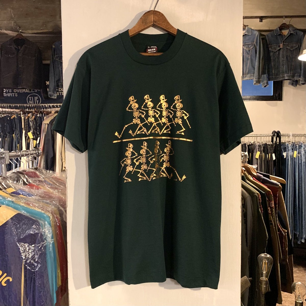 80s FRUIT OF THE LOOM ショートスリーブTシャツ DEAD STOCK ス