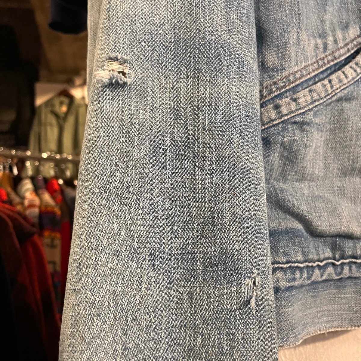 70s Wrangler 257MJL ボア デニムジャケット USA製 Size 42L 雰