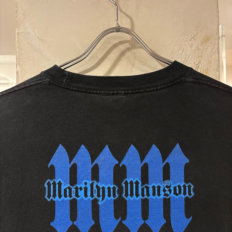 00s GIANT S/S バンドTシャツ Marilyn Manson Size XL マリ