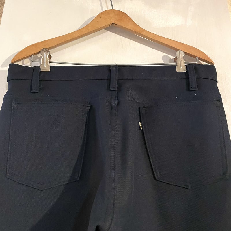 90s Levi's 10517-6117 ブーツカットパンツ 34×32 ネイビー USA製