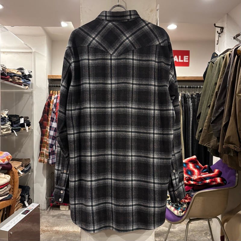 70s PENDLETON Wool Shirt USA製 ウールシャツ オンブレ チェック